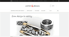 Desktop Screenshot of lesterandbrown.com